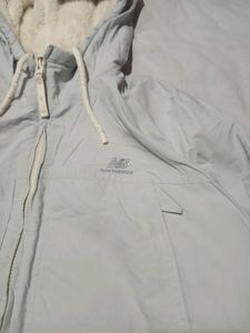 New Balance Sherpa-Lined Hooded Jacket