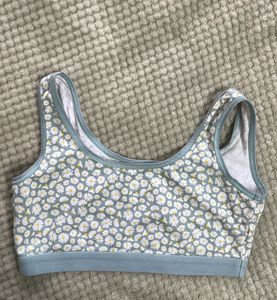 Floral Daisy Print Bralette