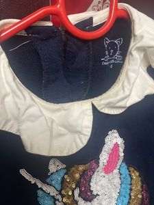 Beautiful Unicon Woollen Shirt Fir Girls