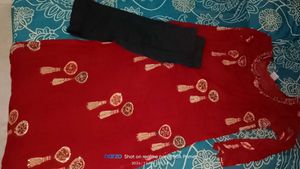 Beautiful Mirror Kurti With New Leggings