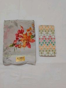 Stree Floral Print Sarees