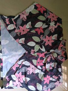 Floral Print Coat