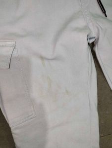 Light Blue Cargo Joggers