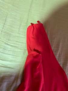 Red Crop Halter Corset Top