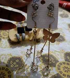 Earrings+ Studs+Ring