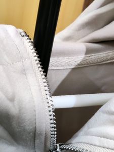 Women&#39;s imported premium zipper light hoodie