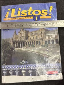 Listos Spanish Book Grade 6 or 7