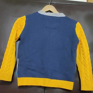 Multi Color Winter Sweater For 4- 5 Year Boy