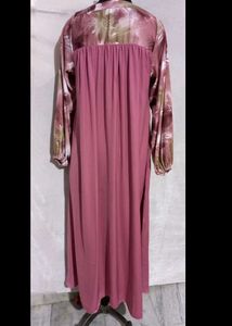 Beautiful Silk Crep Abaya Dress