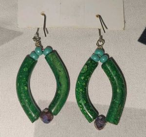 Seven Cherry Handmade Earring