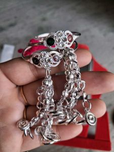 Baby Silver Bangles O To 1 Year