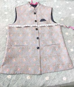 Floral Print Nehru Vest✨ Excellent Condition 👍