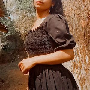 Coquette Black Vintage Dress