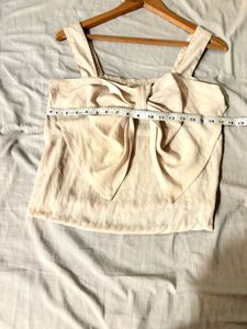 Beautiful Bow Details Imported Top