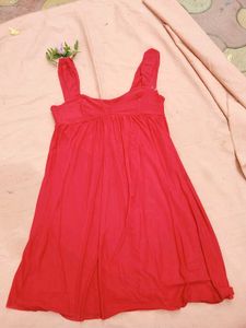 Red Colour Velentine Dress