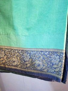 Pure silk readymade saree