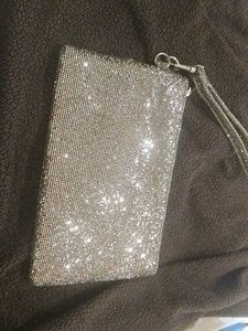 Sparkly Golden Wristlet