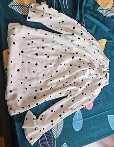 Polkadot White Top