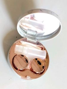 Contact Lens Case Travel portable kit with mirror