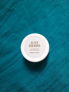 new Just Herbs Lip &amp; Cheek Tint