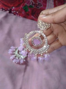 Beautiful Purple Jhumka🎀