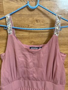 Sassafras Strappy Midi Party Dress