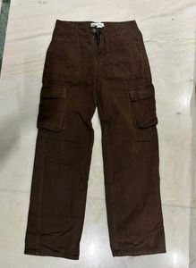 Brown Cargo Pant