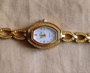 Gold Colour Ladies Watch