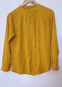 Formal Shirt Style Top