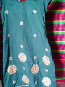 Best Rs 100 Green Colour Kurta