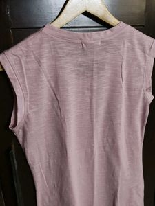 Women Pink Sleeveless Tank Top