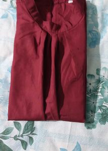 Elegant Burgundy Blouse