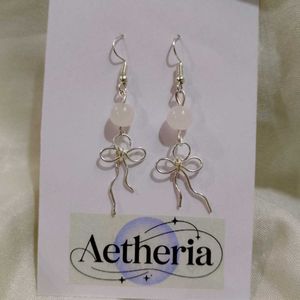 Pinterest Bow Earrings 🎀✨