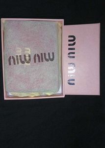 Authentic Red Wallet By Brand MIUMIU