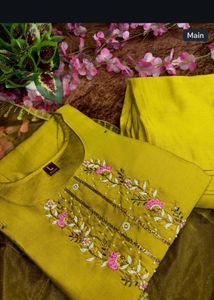 Lime Mustard Heavy Suit Set