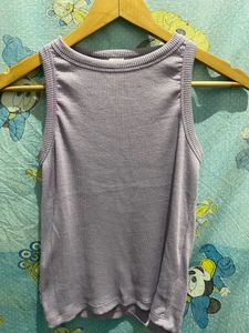 Street Style Store Lavender Fitted Tank Top
