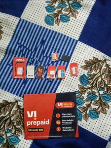 Various SIM Cards