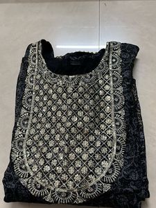 Embellished Floral Print Dress