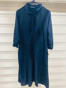 Black Printed Dress