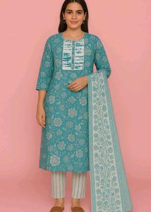 New Kurta Set With Dupatta