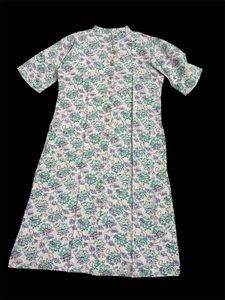 Printed Cotton Kurta Set