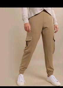Fyre Rose Flap Pockets Cargo Joggers