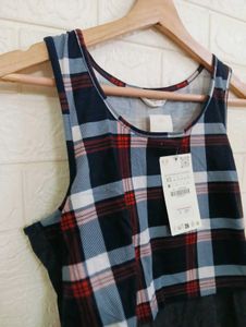 Plaid Tank Top