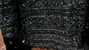 Black Sequin Kurti