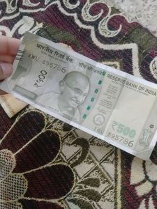 786 Rs Note Of 500 Rs