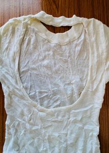 women’s pre winter Elegant White Top