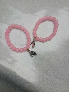 Rose Quartz Bracelet Set