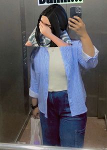 Baggy Blue Jeans