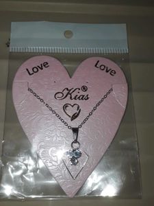Silver Diamond Necklace