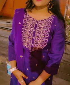 Kurta Set Bottom Nd Dupatta Bust 32/34 Fited